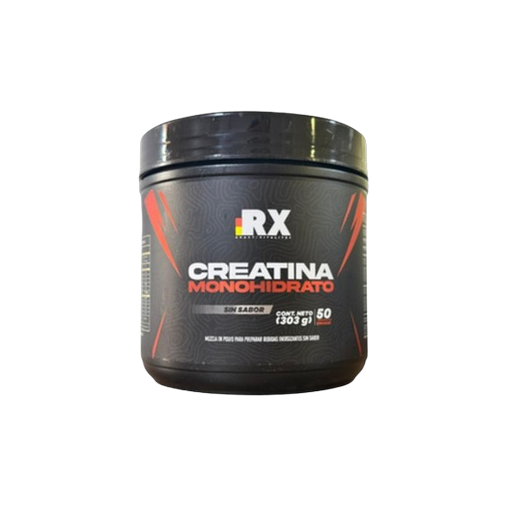 RX Creatine Monohydrate 300g 50 Servicios